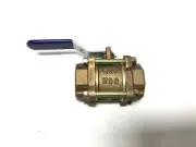 NIBCO NL9750B T-590-Y Three-Piece Bronze Ball Valve - Conventional Port, Thre...