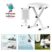 Piano Bench X-Style Adjustable Height Keyboard Bench Padded Keyboard Stool Ch...