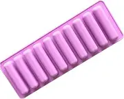 Fondant Molds 2 Pieces Finger Biscuit Mold, Long Strip Ice Cube Mold, Teething Stick Mold