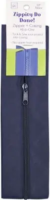 June Tailor Zippity-Do-Done Zipper 18"-Navy