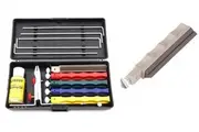 Lansky Professional Sharpening System + Medium Serrated Hone LSMRT Bundle