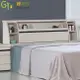 【綠家居】達格 現代5尺木紋雙人床頭箱(二色可選＋不含床底＋不含床墊) (5折)
