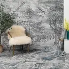 Extra Large Rugs/ Vintage Persian Carpet/ Shaggy Shag Plush Rug/ Hallway Runner
