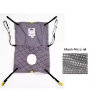 Hoyer Long Seat Mesh Sling w/ Commode Opening