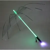 在飛比找蝦皮購物優惠-出清 透明光劍傘👍LED發光雨傘 發光傘 LED星際鐳射直傘
