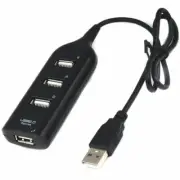 High Speed 4 Port USB 2.0 Multi HUB Splitter Expansion Desktop PC Laptop Adapter
