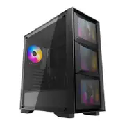 Deepcool Matrexx 50 Mesh 4FS Micro-ATX Tempered Glass Gaming Case - Black [DP-ATX-MATREXX50-MESH-4FS]