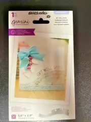 Gemini by Crafters Companion 5.8"x1.5" Edge'Ables - Get Well Soon