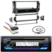 JVC KD-T92MBS 1-DIN Marine Bluetooth CD Receiver W/Install Kit, Harness (84-06) (for: Jeep)