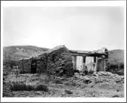 Adobe Ruins Of The Chapel At San Pascual Pasqual San Diego County - Old Photo
