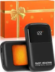 Hand Warmer Fast Heating Portable Heater 2Pcs Rechargeable Electric Extra Warmth