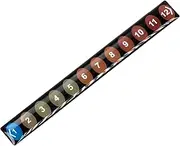 HALLMERS 1-12 Degrees Celsius Refrigerator Temperature Sensative Sticker - Fridge Food & Beverage Safety Indicator Cool Indication Industrial Thermometer Strip Label Self Adhesive Decal Tag