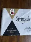 Springcale Springmaid Double Bed Sheet White NIP NOS Cotton (*17)