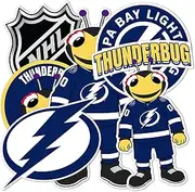 Desert Cactus Tampa Bay Lightning Team NHL National Hockey League Sticker Vinyl Decal Laptop Water Bottle Car Scrapbook (T2 - Mascot)