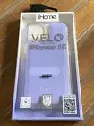 iHome Velo Apple iPhone 13 Purple/Clear Slim Protective Case