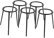 HEALEEP 5pcs Tripod Stand for Stable Laboratory Support Holder Reliable Chemistry Experiment Tool Versatile Tripod for Various Experimental Needs