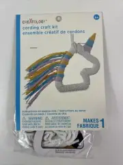 Unicorn Cording Craft Kit by Creatology - Makes 1 Crafting Kids Colorful Strings