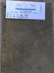 Chestnut - 14ct Aida - 18”26” - Hand Dyed Fabrics By Stephanie