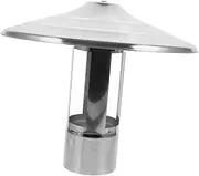 ETHZZLE Chimney Cap Stainless Steel Rain Cover Heavy Duty Flue Protector for Kitchen Roof Windproof and Easy Installation Vent Cap