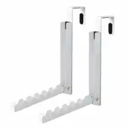 2PCS Over Door Hooks Hanger,Foldable Over Door Drying Laundry Hooks for Hangi...