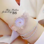 BEE SISTER✨2024 正品 新款 全自動 非機械 滿天星 女士 手錶 時尚 潮流 防水 滿鑽 奢華 女生錶