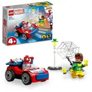 LEGO Marvel Spidey and the Amazing Friends Spidey's Car and Doc Ock from JAPAN