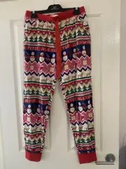 Peter Alexander Ladies Pyjama Pants Christmas Fair Isle Medium