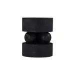 [James Lane] Tuma Occasional Mango Wood Stool Black