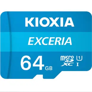 Kioxia MicroSD EXCERIA 記憶卡 64GB 香港行貨