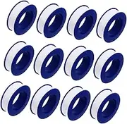 Waterproof Patch Seal Tape 20pcs PTFE Plumber Tape for 12mm Wide 0.075mm Thick 10m Long