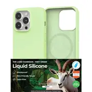 iPhone 15 Pro Impact-Resistant Case Cover With Non-Toxic Liquid Silicone - Soft, Stain-Proof And MagSafe Compatible-Green