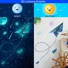Home Decor Moon Wall Decal Luminous Wall Sticker Self-adhesive Glow In The Dark