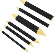 KOCKSHION 6Pcs Drawing Eraser Set Durable Sketch Wiper Tools for Artists Easy Grip Paper Erasers for Sketching for Detailed Designs and Convenient Storage