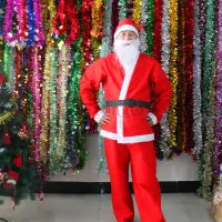 在飛比找蝦皮購物優惠-聖誕老公公服裝 聖誕服 男生聖誕衣 聖誕服裝聖誕男服 聖誕老