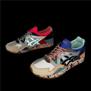 Asics 休閒鞋 GEL-Lyte V 男鞋 彩色 拼接 麂皮 皮革 復古 30週年紀念 補丁 亞瑟士 1201A871961