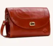Patricia Nash P02101 Toulouse Shoulder Bag Brown Leather NWT $229 Free Shipping