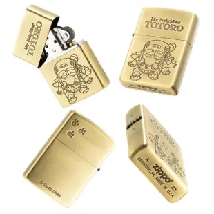 【Zippo】吉卜力-豆豆龍：龍貓巴士防風打火機(美國防風打火機)