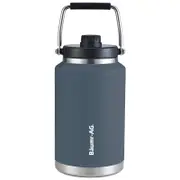 Baumr-AG 3.8L Double Wall Insulated Stainless Steel Water Bottle with Handle, Blue