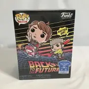New Funko Pop Vinyl Figure & XL Back To The Future Marty McFly T-Shirt SEALED