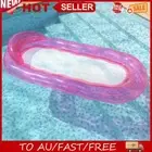 Inflatable Floating Row Foldable Swimming Pool Water Float Bed Lounger Chair