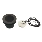 Kingston Brass DSP15ORB 1-1/2" Chain and Stopper Tub Drain ,Bronze