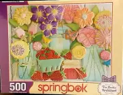 Springbok Jigsaw Puzzle Edible Art By The Cookie Architect Rebecca Weld NIB