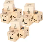FELTECHELECTR 3Sets Exercise Dice Fun Gaming Dice for Fitness Workouts for Home Classroom Outdoor Activities Versatile Sports Game Equipment