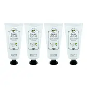 Jigott - Snail Moisture Foot Cream - 100ml (4ea) Set
