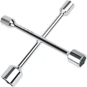 Lug Wrench 8, 10, 12, 14mm Sockets Portable Universal Heavy Duty Car Tire Changing Tools Lug Nut Remover Wheel Nut Spanner