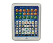 Dot Reading Machine Puzzle Early Education Machine Toy Tablet Learning Machine for Children-Blue