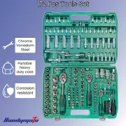 172 PCS Tools Set Sockets Sleeves Screwdrivers Set Cars Automotive Repair Kit