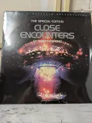 Close Encounters of the Third Kind Special Edition Laser Disk 1980 2 Disks New.