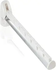 Leifheit Clothes Rail Airette, Fold Away Clothes Hanger, Leifheit Hanger, Clothes Airer, For Inside or Out, 31 cm, Holds 7 Hangers