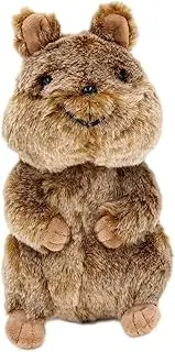 Kawaii Quokka Kangaroo Plush Stuffed Animal Lifelike Short Tail Kangaroo Plushie Pillow Plush Toy Soft Stuffed Squirrel Pillows for Kids Gifts Home Decor 8.5'' (Quokka)